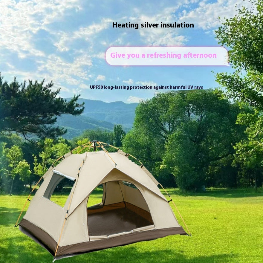 Outdoor Automatic Quick Opening Tent For Camping And Picnic