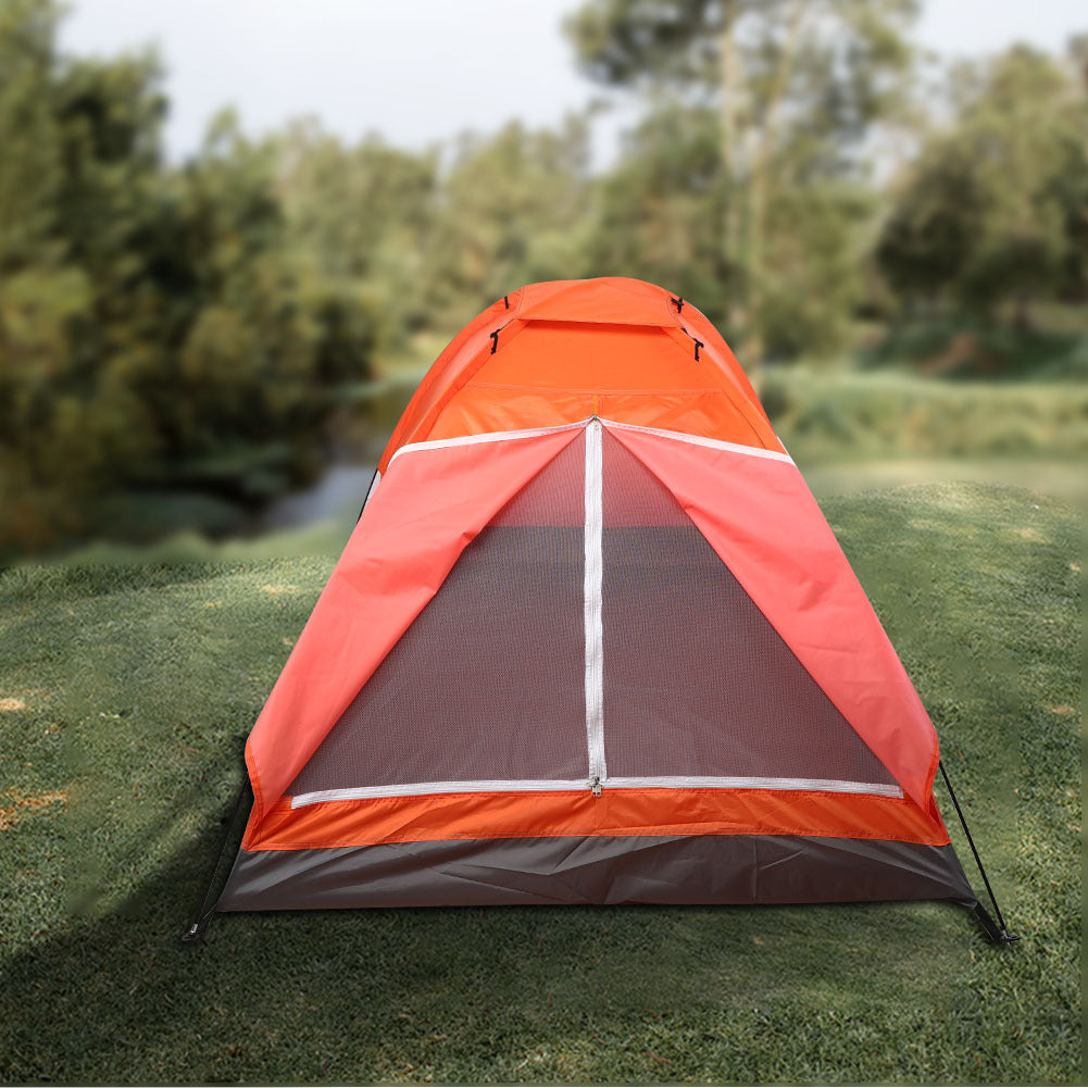 Outdoor Double Person Single Layer Tent for Camping Climbing Fishing Beach