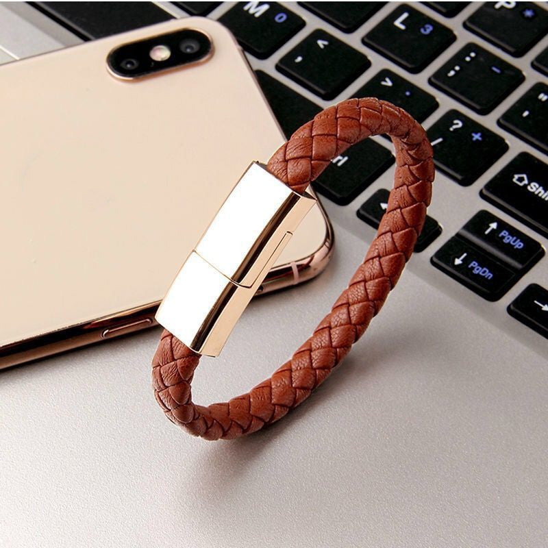 New Bracelet Charger USB Charging Cable Data Charging Cord For IPhone14 13 Max USB C Cable For Phone Micro Cable